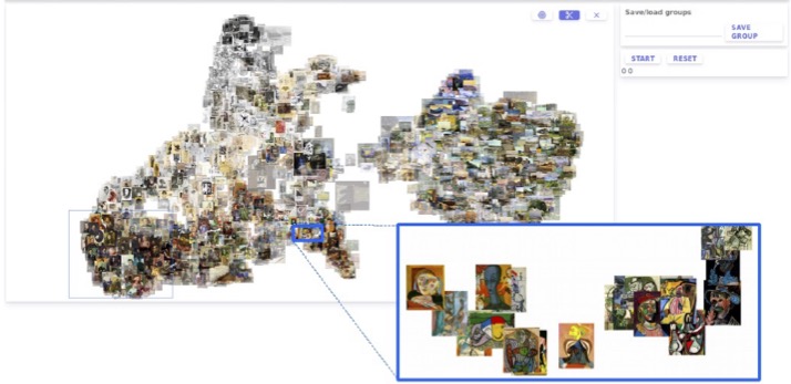 Large-scale interactive retrieval in art collections using multi-style feature aggregation